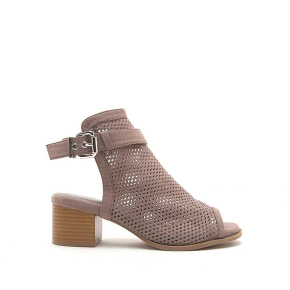 Perforated Mule Sandals - Picture 3 of 6